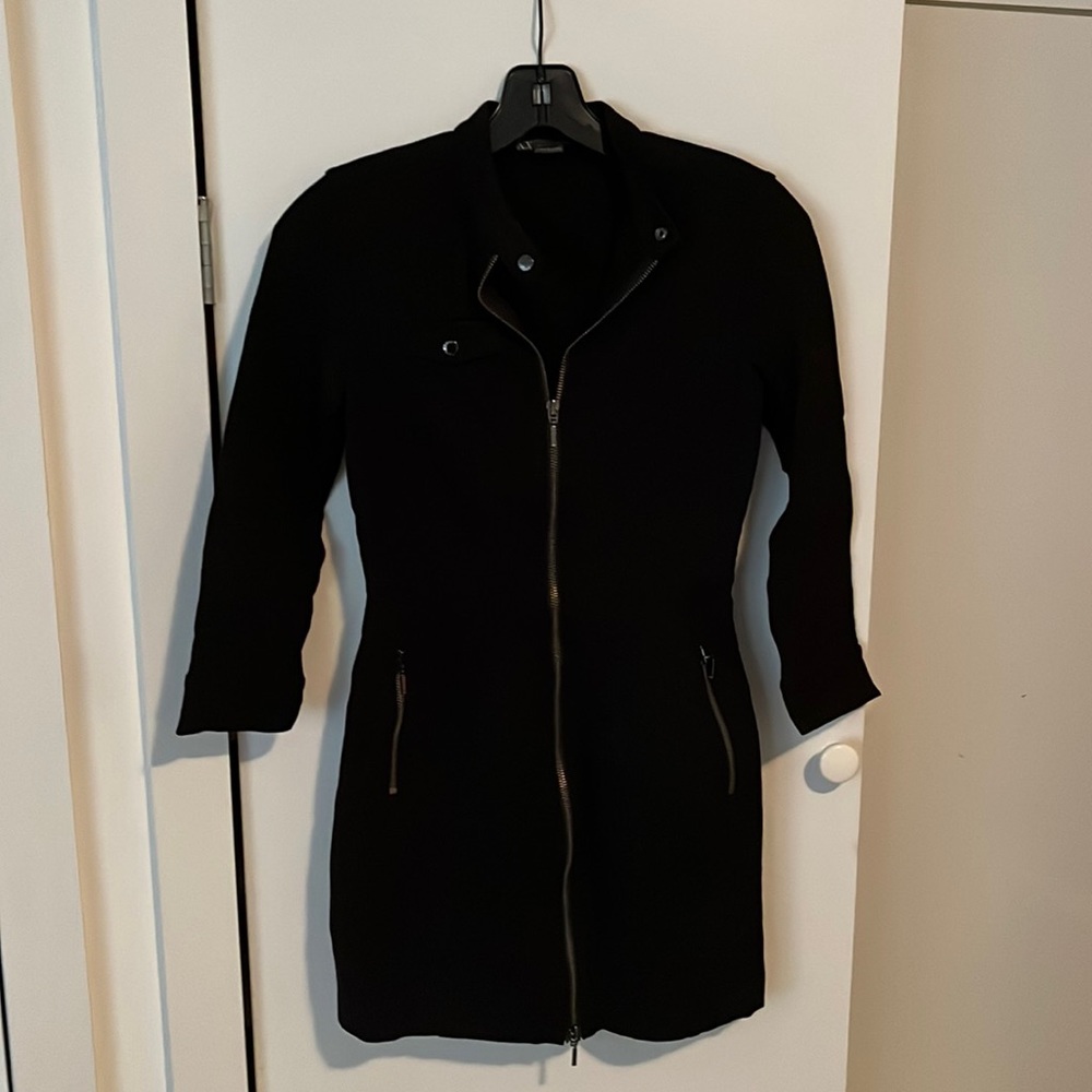 Armani Exchange Moto Bodycon Dress *excluded from 5 for $25 promo*